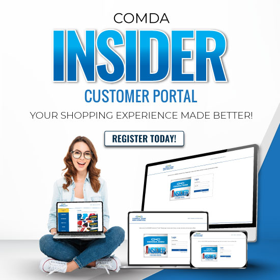 Register for your INSIDER Customer Portal account today! 