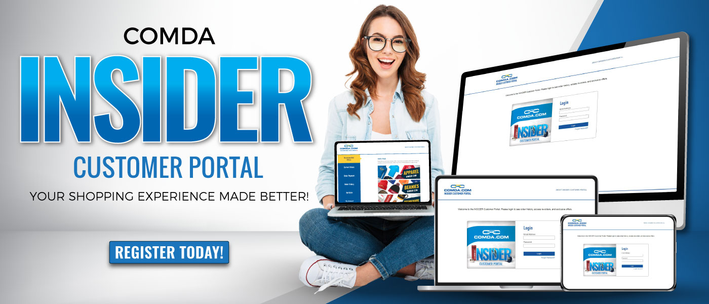 Register for your INSIDER Customer Portal account today! 