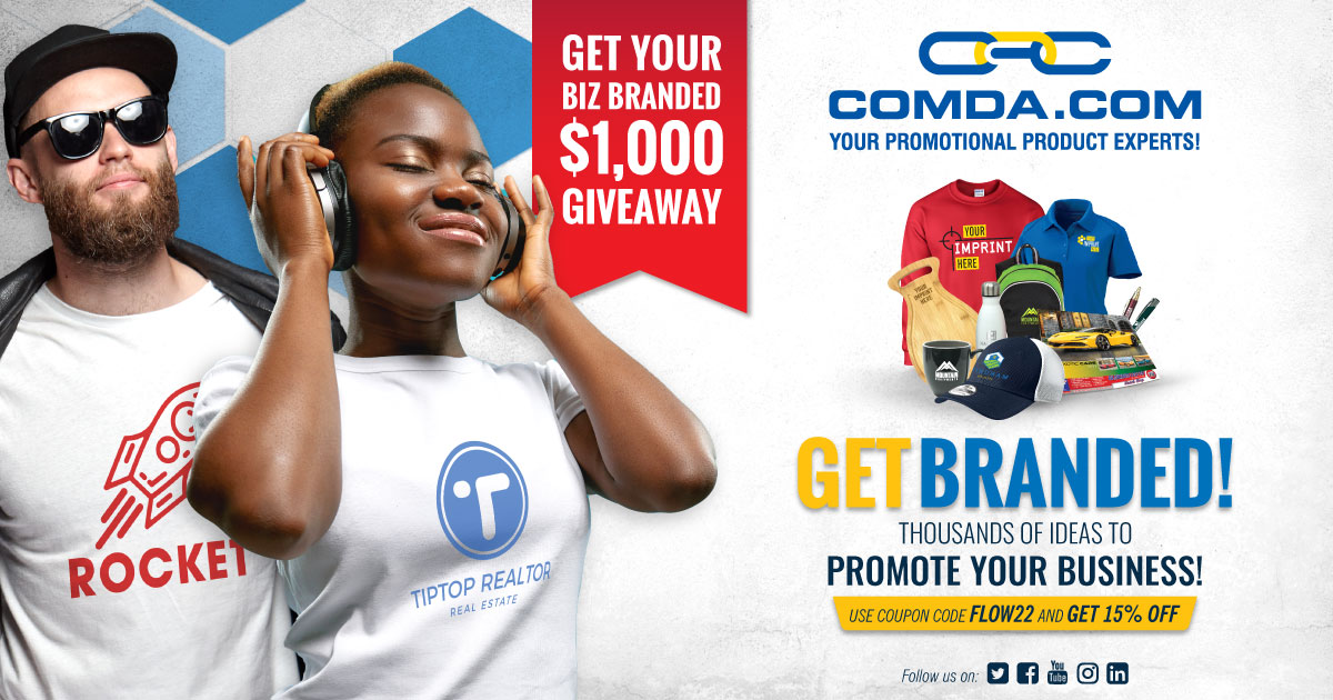 Get branded with COMDA.COM! 